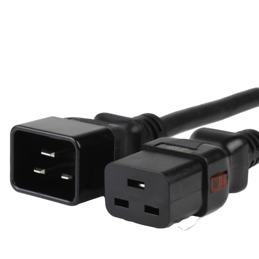 Buy 15A ALock C19 C20 Power Cords BLACK