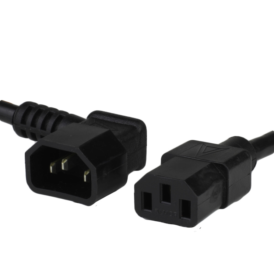 Cavo Alimentazione Kentek 8ft 12 AWG, C20 A C21, 20A/250V, Nero, Nuovo
