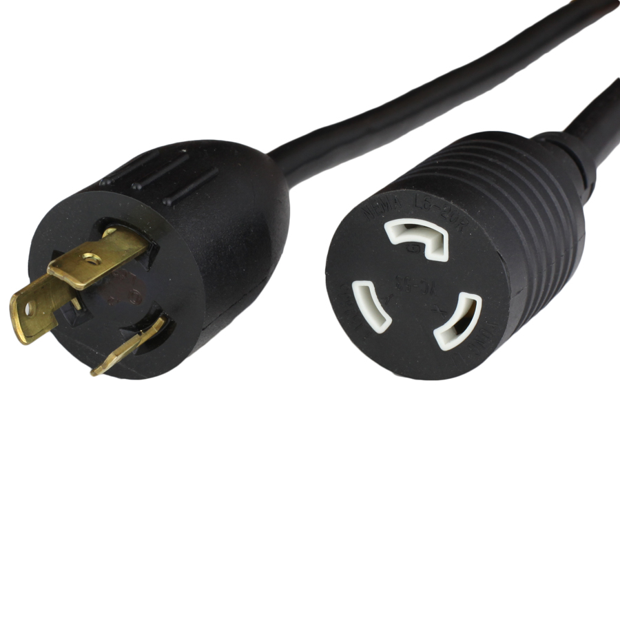 Buy 50FT L6-20 20A 250V EXTENSION CORD - BLACK