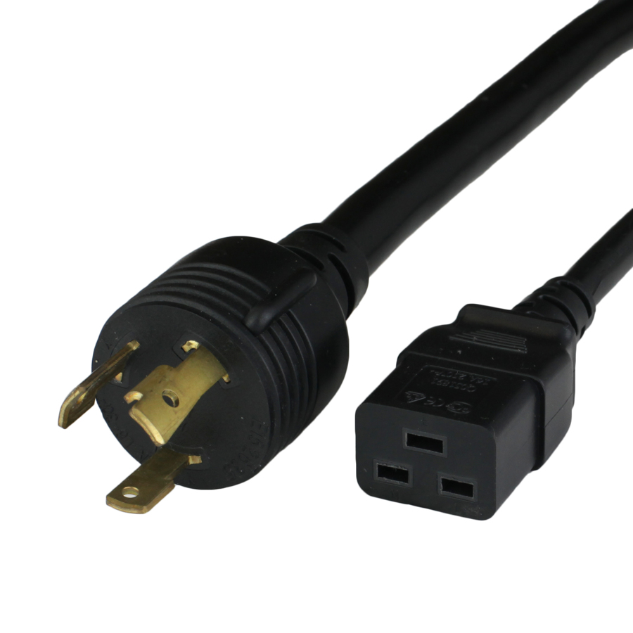 Buy NEMA L630P to C19 Power Cords BLACK