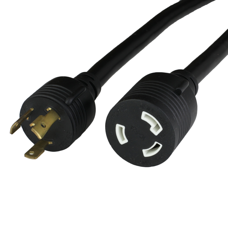 Buy NEMA L6-30P Extension Cords - BLACK